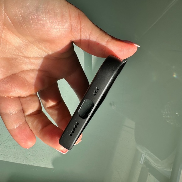 black faux snakeskin leather iPhone 12 Pro case - Picture 2 of 5